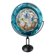 Load image into Gallery viewer, Aquarium Disc from Murano, Italy

