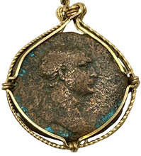Load image into Gallery viewer, Emperor Trajan and Soldier Coin