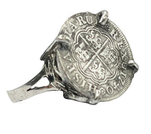 Load image into Gallery viewer, Ring Made with Spanish Coin of 1740