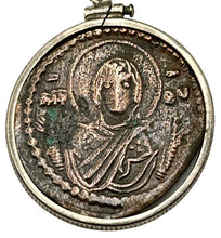 Load image into Gallery viewer, Jesus and Mary 1,000 Year Old Coin