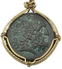 Load image into Gallery viewer, Ancient Coin of Zeus and Poseidon