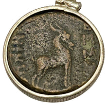 Load image into Gallery viewer, Capricorn and Dionysus Greek Coin