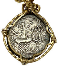 Load image into Gallery viewer, Ancient Roman Gladiator and Chariot Coin