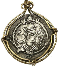 Load image into Gallery viewer, Sassian Drachm Coin 570 AD