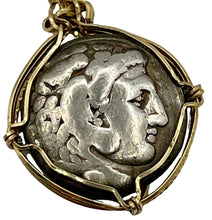 Load image into Gallery viewer, Beautiful Alexander the Great Coin Necklace