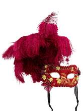 Load image into Gallery viewer, Daria Feather Mask
