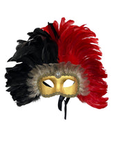 Load image into Gallery viewer, Traditional Feathered Mask