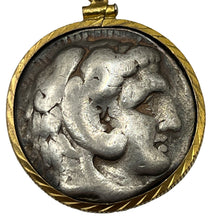 Load image into Gallery viewer, Alexander the Great Ancient Coin Pendant