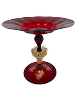 Load image into Gallery viewer, Vintage Murano Glass Compote