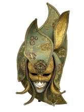 Load image into Gallery viewer, Stunning Fabric and Mache Mask