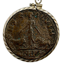 Load image into Gallery viewer, Bull and Lion Roman Coin