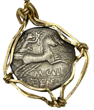 Load image into Gallery viewer, Roman Chariot and Gladiator Coin