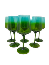 Load image into Gallery viewer, Venetian Wine Glasses Set of 6