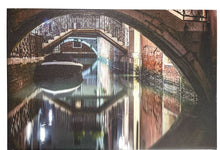 Load image into Gallery viewer, “Three Bridges in Venice” Photo on Canvas