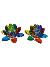 Load image into Gallery viewer, Beautiful Venetian Glass Candle Holders