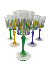 Load image into Gallery viewer, Beautiful Venetian Wine Glasses