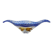 Load image into Gallery viewer, Murano Glass Centerpiece with Etched Finish