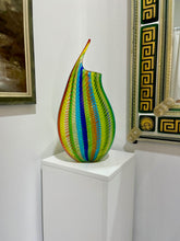 Load image into Gallery viewer, "Melody of Spring" 1/1 Murano Vase by Celotto