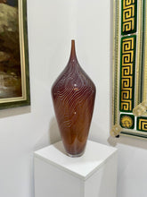 Load image into Gallery viewer, "Spiralatto 2" Murano Glass Vase by Celotto