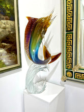 Load image into Gallery viewer, Murano Glass Marlin by Zanetti