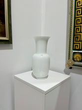 Load image into Gallery viewer, White Opalino Vase by Venini of Murano