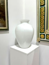 Load image into Gallery viewer, La Buan White Murano Glass Vase by Venini