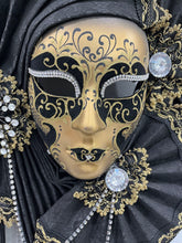 Load image into Gallery viewer, Superbly Ornate Jeweled Venetian Mask