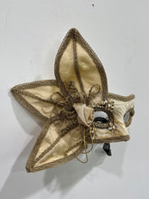 Load image into Gallery viewer, Gold Venetian Face Mask