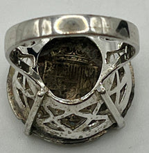 Load image into Gallery viewer, Ring Made with Spanish Coin of 1740