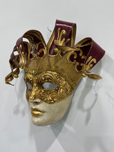 Load image into Gallery viewer, Jester Venetian Mask