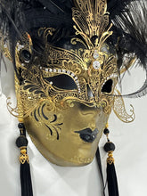 Load image into Gallery viewer, Luxurious Venetian Mask with Metalwork