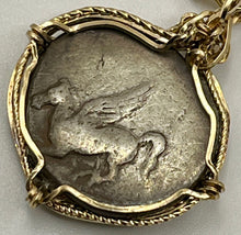Load image into Gallery viewer, Athena, Nike and Pegasus Coin Pendant