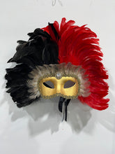 Load image into Gallery viewer, Traditional Feathered Mask