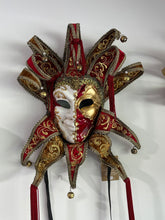 Load image into Gallery viewer, Ornate Joker Red Mask