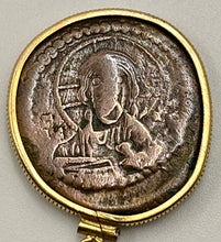 Load image into Gallery viewer, Ancient Coin of Jesus and Mary