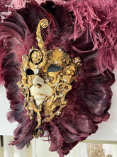 Load image into Gallery viewer, Incredible Ostrich-feathered Mask