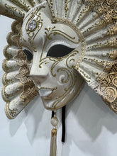 Load image into Gallery viewer, Golden Fan Mask
