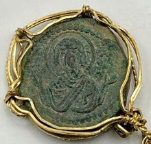 Load image into Gallery viewer, Jesus and Mary Ancient Coin
