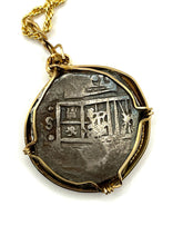 Load image into Gallery viewer, Spanish Shipwreck 8 Reale Coin Circa 1650