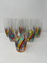 Load image into Gallery viewer, Set of 6 Venetian Water Glasses