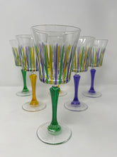 Load image into Gallery viewer, Beautiful Venetian Wine Glasses