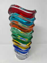 Load image into Gallery viewer, Fabulous Venetian Glass Centerpiece Vase