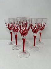Load image into Gallery viewer, Red Wine Glasses from Venezia