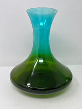 Load image into Gallery viewer, Green and Blue Venetian Carafe
