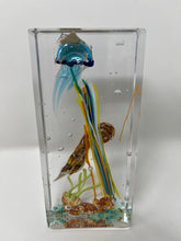 Load image into Gallery viewer, Murano Glass Paperweight Aquarium