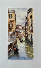Load image into Gallery viewer, Watercolor of Venice by Noted Artist Bonazzon
