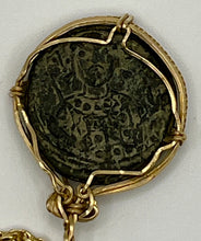 Load image into Gallery viewer, Ancient Coin Featuring Image of Jesus and Mary