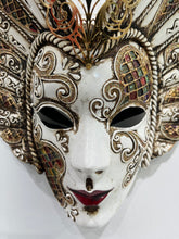Load image into Gallery viewer, Arlecchino Patterned Fan Mask