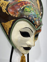Load image into Gallery viewer, Hand Painted Palazzo Mask
