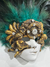 Load image into Gallery viewer, Ceramic Mask with Swarovski Crystals